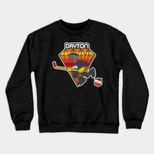 Defunct Dayton Gems IHL Hockey Crewneck Sweatshirt